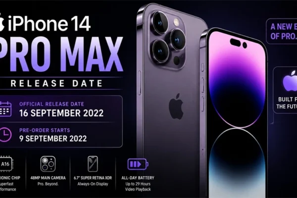 Apple iPhone 14 Pro Max Release Date