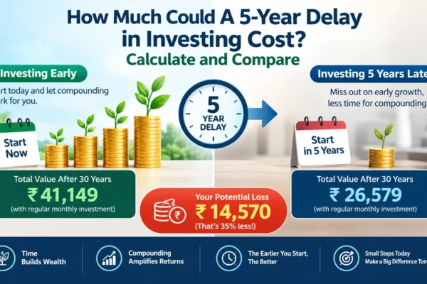 How Much Could A 5-Year Delay in Investing Cost
