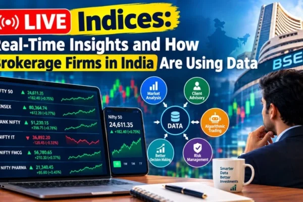 Live Indices: Real-Time Insights and How Brokerage Firms in India Are Using Data