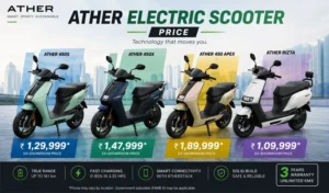 Ather Electric Scooter Price in Kerala