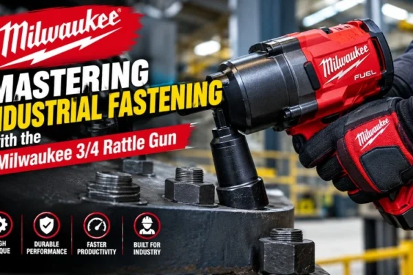 Mastering Industrial Fastening with the Milwaukee 3/4 Rattle Gun