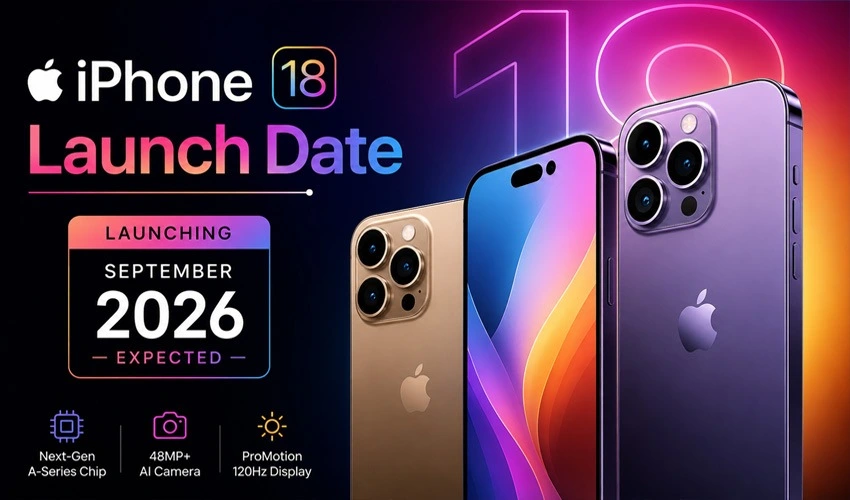 Apple iPhone 18 Launch Date