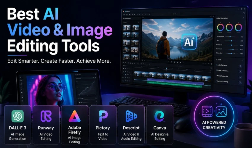 Best AI Video & Image Editing Tools