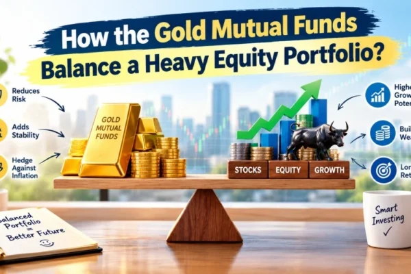 How the Gold Mutual Funds Balance a Heavy Equity Portfolio?