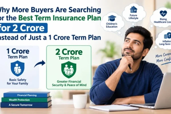 Why More Buyers Are Searching for the Best Term Insurance Plan for 2 Crore Instead of Just a 1 Crore Term Plan