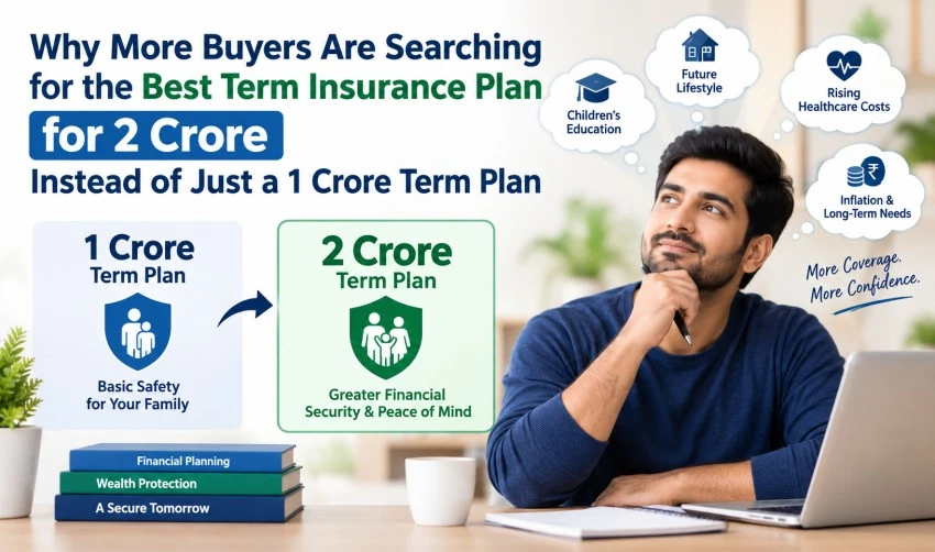 Why More Buyers Are Searching for the Best Term Insurance Plan for 2 Crore Instead of Just a 1 Crore Term Plan
