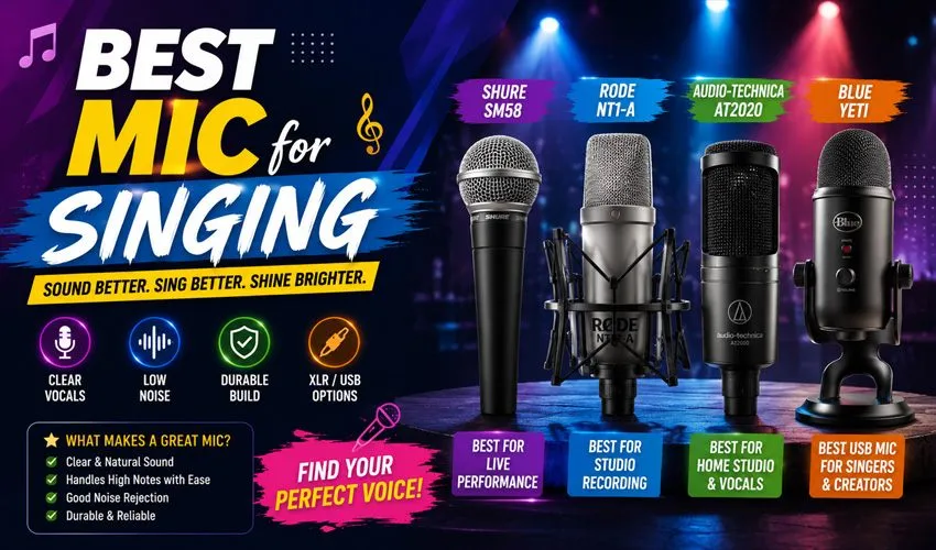 Which Is the Best Mic for Singing