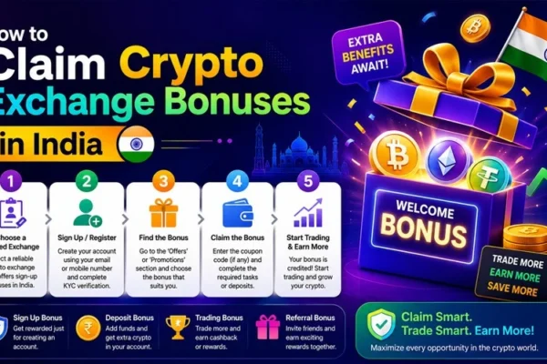 How to Claim Crypto Exchange Bonuses in India