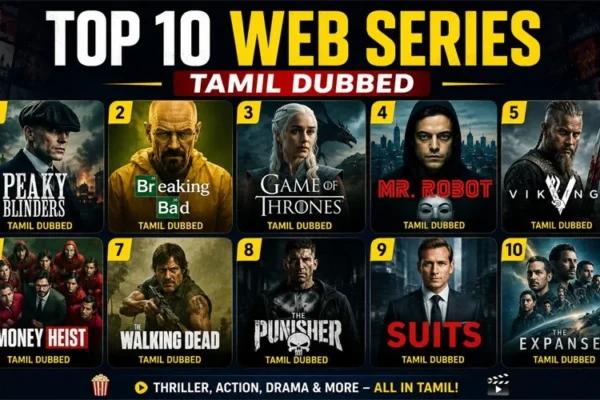 Top 10 Web Series Tamil Dubbed List