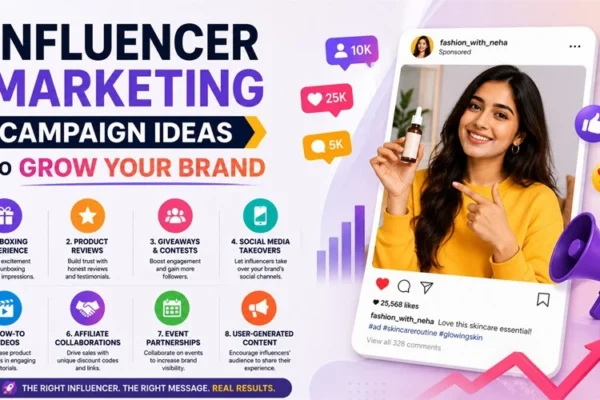 20 Influencer Marketing Campaign Ideas to Grow Your Brand