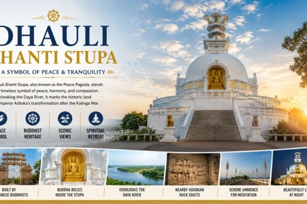 Explore Dhauli Shanti Stupa