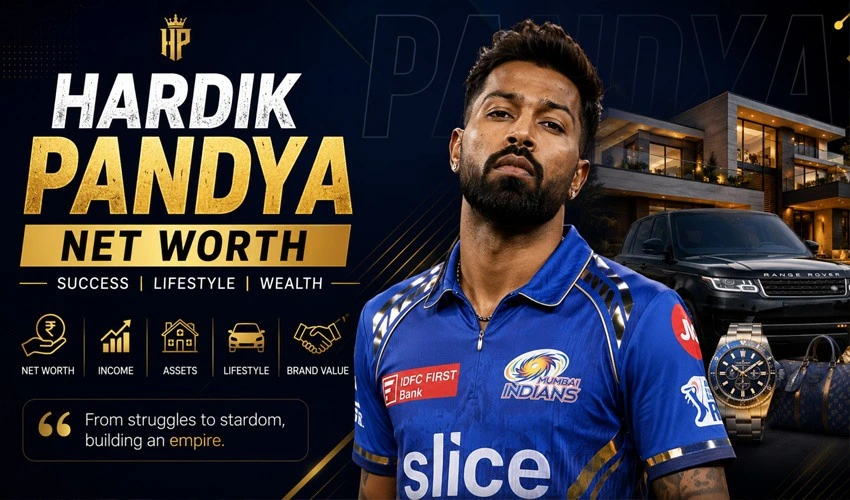 Hardik Pandya Net Worth