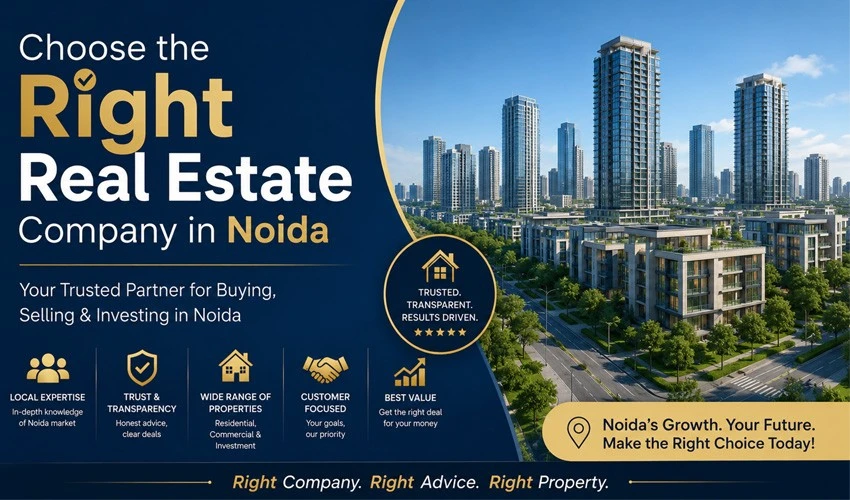 How to Choose the Right Real Estate Company in Noida