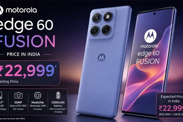 Motorola Edge 60 Fusion Price in India