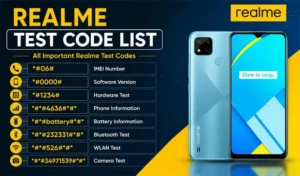 Realme Test Code List