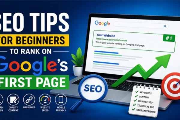 SEO Tips for Beginners to Rank on Google's First Page