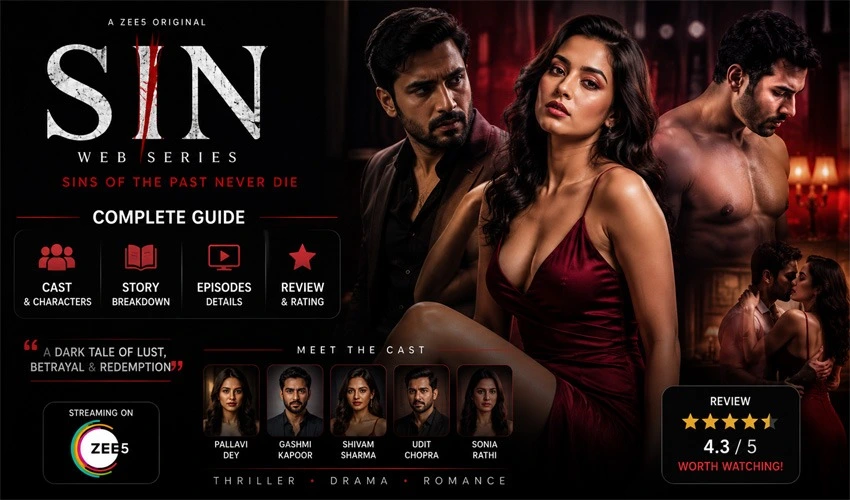 Sin Web Series Cast