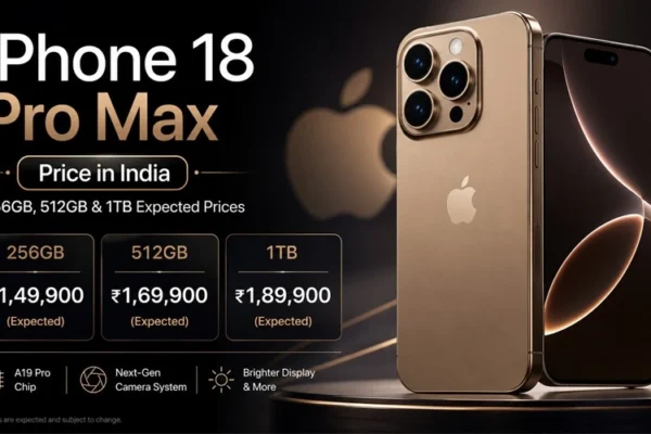 Apple iPhone 18 Pro Max Price in India