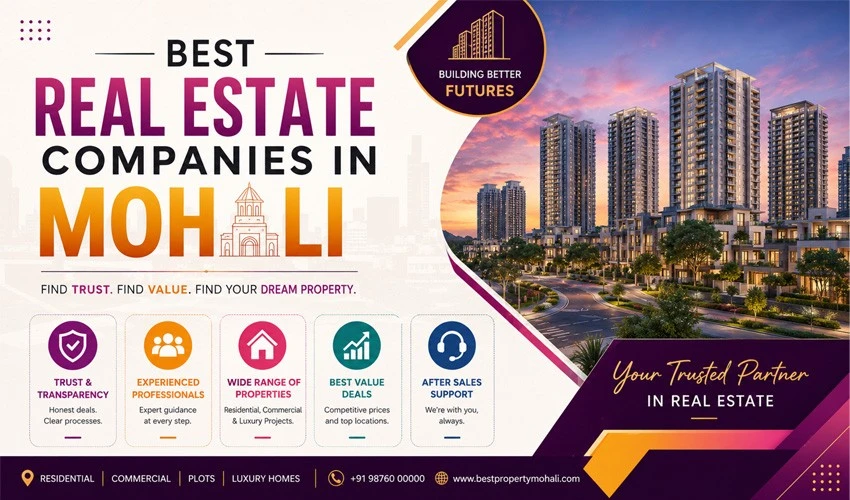 15 Best Real Estate Companies in Mohali