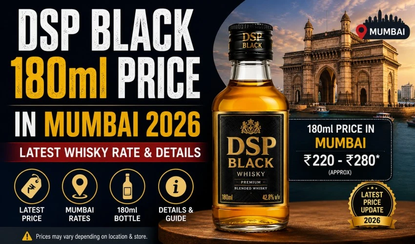DSP Black 180ml Price in Mumbai