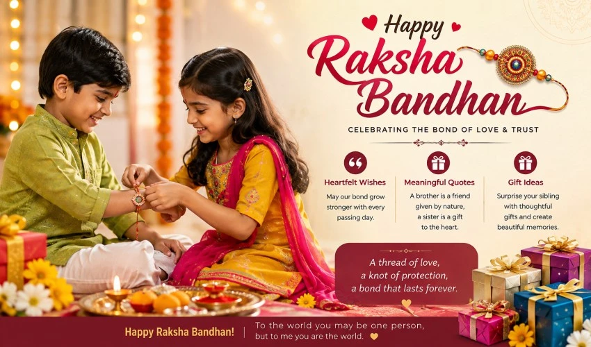 Happy Raksha Bandhan Wishes