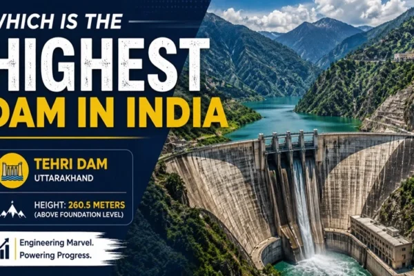 Which is the Highest Dam in India
