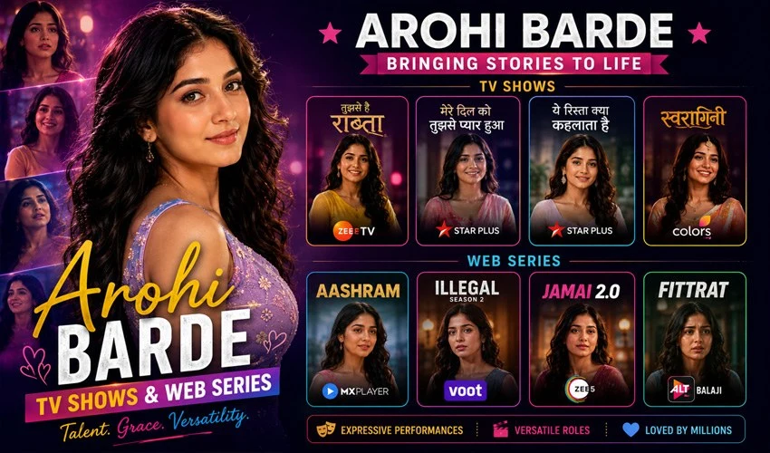 Arohi Barde TV Shows and Web Series