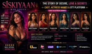 Siskiyaan Web Series Cast, Actress Names & OTT Platform Details