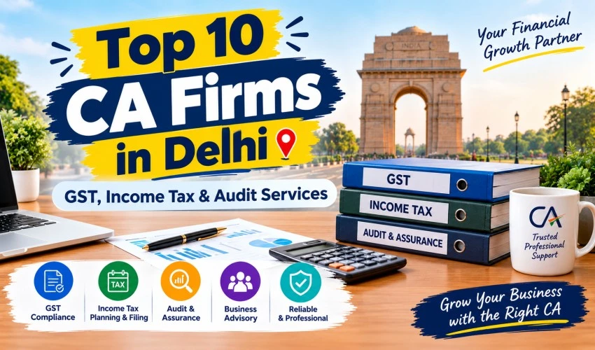Top 10 CA Firms in Delhi